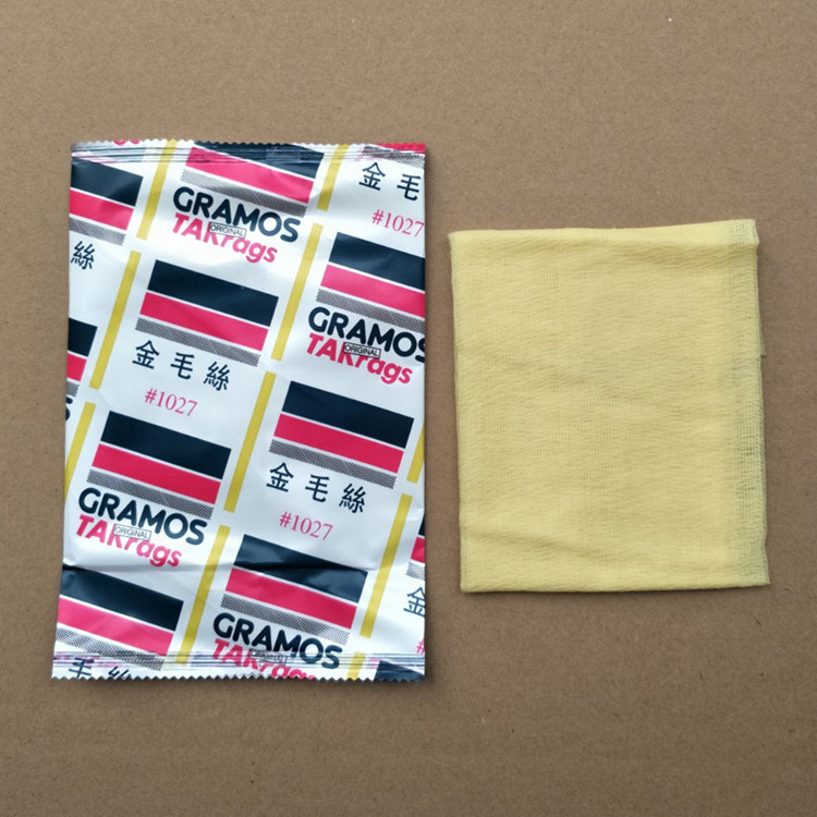 廣州汽車噴漆除塵布 金毛絲1027粘塵抹布批發 粘性不掉毛粘塵布